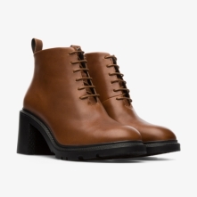 Camper Brown Ankle Boots Womens - Whitnee Online Ireland | IGXRC6249